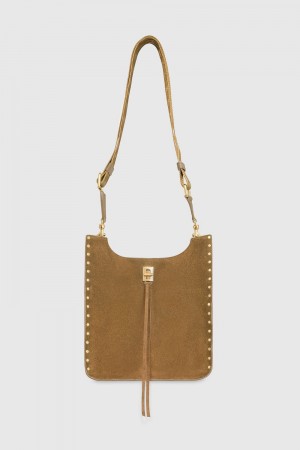New Arrivals Rebecca Minkoff Darren Medium Feed Femme Orange | 42QHFYOMS