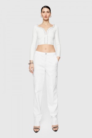 Pantalons Rebecca Minkoff Stevie Cargo Pant Femme Lavage | 15EXYWOBS