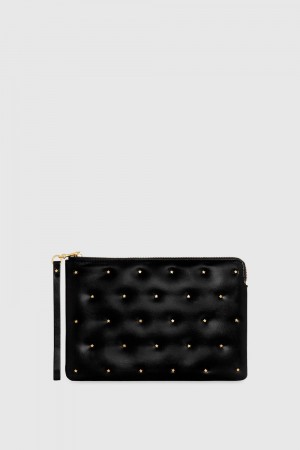 Petite Maroquinerie Rebecca Minkoff Star Studded Wristlet Femme Noir | 46UALDGMQ