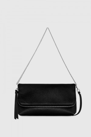 Pochettes Rebecca Minkoff Date Convertible Crossbody Femme Noir | 79ZCJYQFK