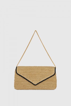 Pochettes Rebecca Minkoff Envelope Clutch Femme Noir | 97DPKTWRY