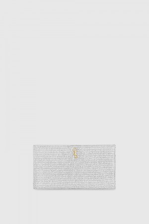 Pochettes Rebecca Minkoff Soft Wallet On A Chain Femme Argent | 07ECUOYRH