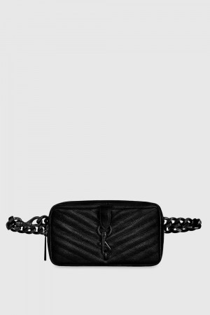 Sac Banane Rebecca Minkoff Edie Belt Bag Femme Noir Noir | 61VPTUXCY