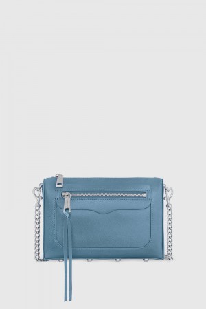Sac Bandoulière Rebecca Minkoff Avery Crossbody Femme Bleu | 34CGEFRUK