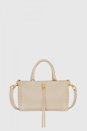 Sac Bandoulière Rebecca Minkoff Darren Top Handle Crossbody Femme Grise | 38FXCYBRO