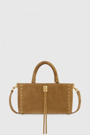 Sac Bandoulière Rebecca Minkoff Darren Top Handle Crossbody Femme Orange | 19NXLRAOZ
