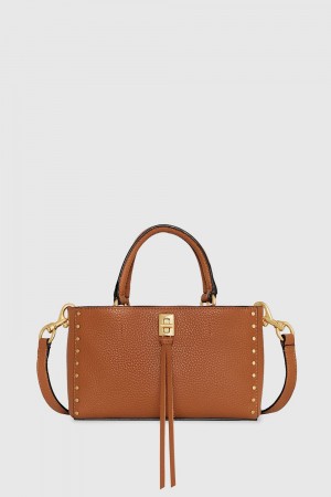 Sac Bandoulière Rebecca Minkoff Darren Top Handle Crossbody Femme Caramello | 06FYRGSUJ