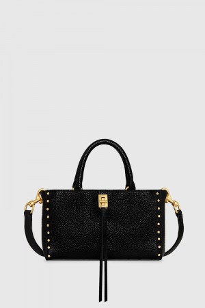 Sac Bandoulière Rebecca Minkoff Darren Top Handle Crossbody Femme Noir | 82QATVFWN