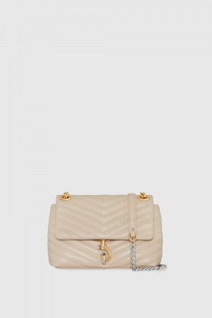 Sac Bandoulière Rebecca Minkoff Edie Crossbody Femme Grise | 16LOMUJED