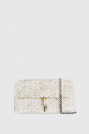Sac Bandoulière Rebecca Minkoff Edie Medium Crossbody Femme Marron | 78OCXQBUY