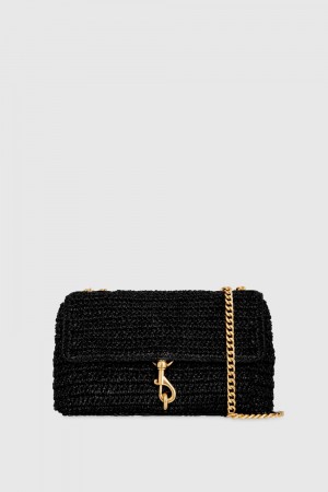 Sac Bandoulière Rebecca Minkoff Edie Medium Crossbody Femme Noir | 69IUBFZHJ