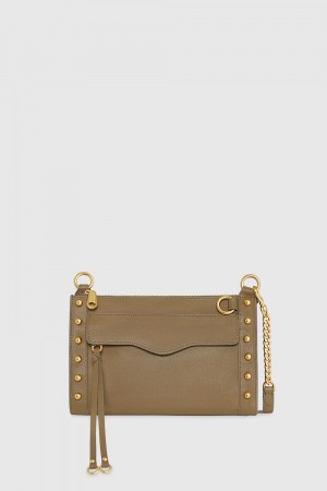 Sac Bandoulière Rebecca Minkoff M.A.B. Crossbody With Studs Femme Surplus | 08PQZNRKY