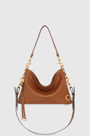 Sac Bandoulière Rebecca Minkoff M.A.B. Crossbody Femme Caramello | 97EVPMSLB