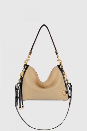 Sac Bandoulière Rebecca Minkoff M.A.B. Surplus Crossbody Femme Orange Noir | 14VRPXGUK