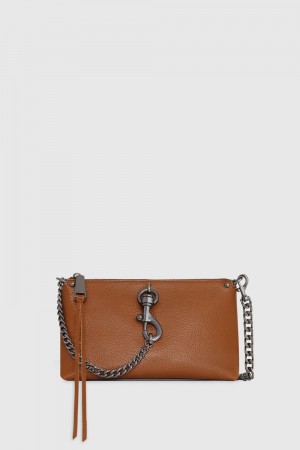 Sac Bandoulière Rebecca Minkoff Megan Crossbody Femme Grise | 24TJZKXDV