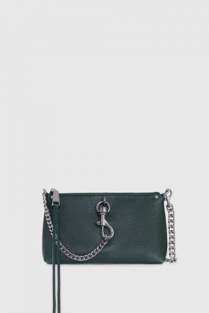Sac Bandoulière Rebecca Minkoff Megan Crossbody Femme Grise | 85JERWUBD