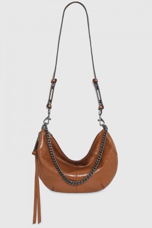 Sac Bandoulière Rebecca Minkoff Zip Around Crossbody Femme Grise | 50QHBRMTS