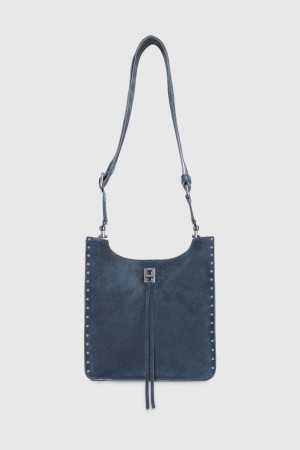 Sac Porté Épaule Rebecca Minkoff Darren Medium Feed Femme Grise | 15BZYPTIA