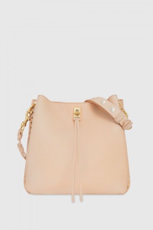 Sac Porté Épaule Rebecca Minkoff Darren Shoulder Bag Femme Beige | 61RDVNXGW