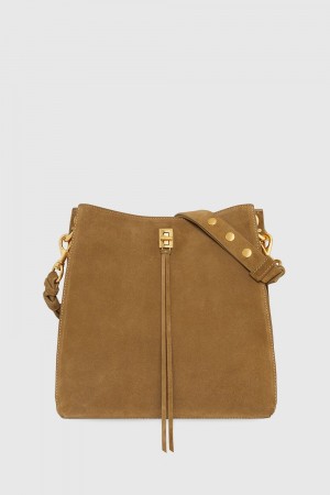 Sac Porté Épaule Rebecca Minkoff Darren Shoulder Bag Femme Orange | 58MOLJPVK