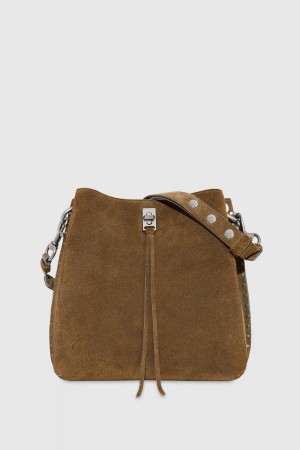 Sac Porté Épaule Rebecca Minkoff Darren Shoulder Bag Femme Whiskey | 13QWKVURT