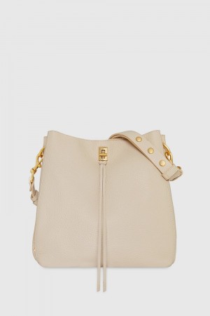Sac Porté Épaule Rebecca Minkoff Darren Shoulder Bag Femme Grise | 01RHJDMWG