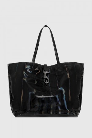 Sacs Fourre Tout Rebecca Minkoff Megan Nylon Tote Femme Noir | 64BGQAOMZ