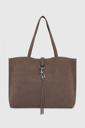 Sacs Fourre Tout Rebecca Minkoff Megan Tote Femme Porcini | 10VNOBGAQ