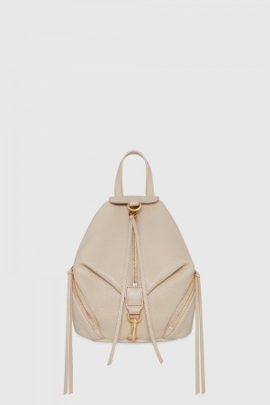 Sacs à Dos Rebecca Minkoff Convertible Mini Julian Backpack Femme Grise | 83QTFLKGX