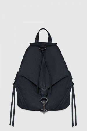 Sacs à Dos Rebecca Minkoff Julian Washed Nylon Backpack Femme Elemental | 34OHJSTWG