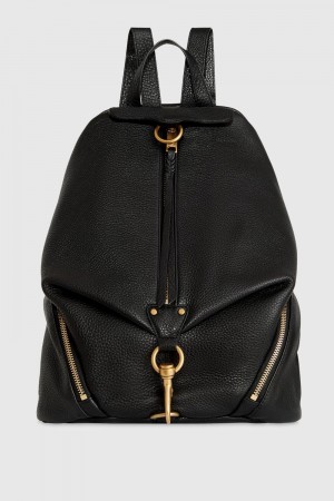 Sacs à Dos Rebecca Minkoff Jumbo Julian Backpack Femme Noir | 42WYOALTK